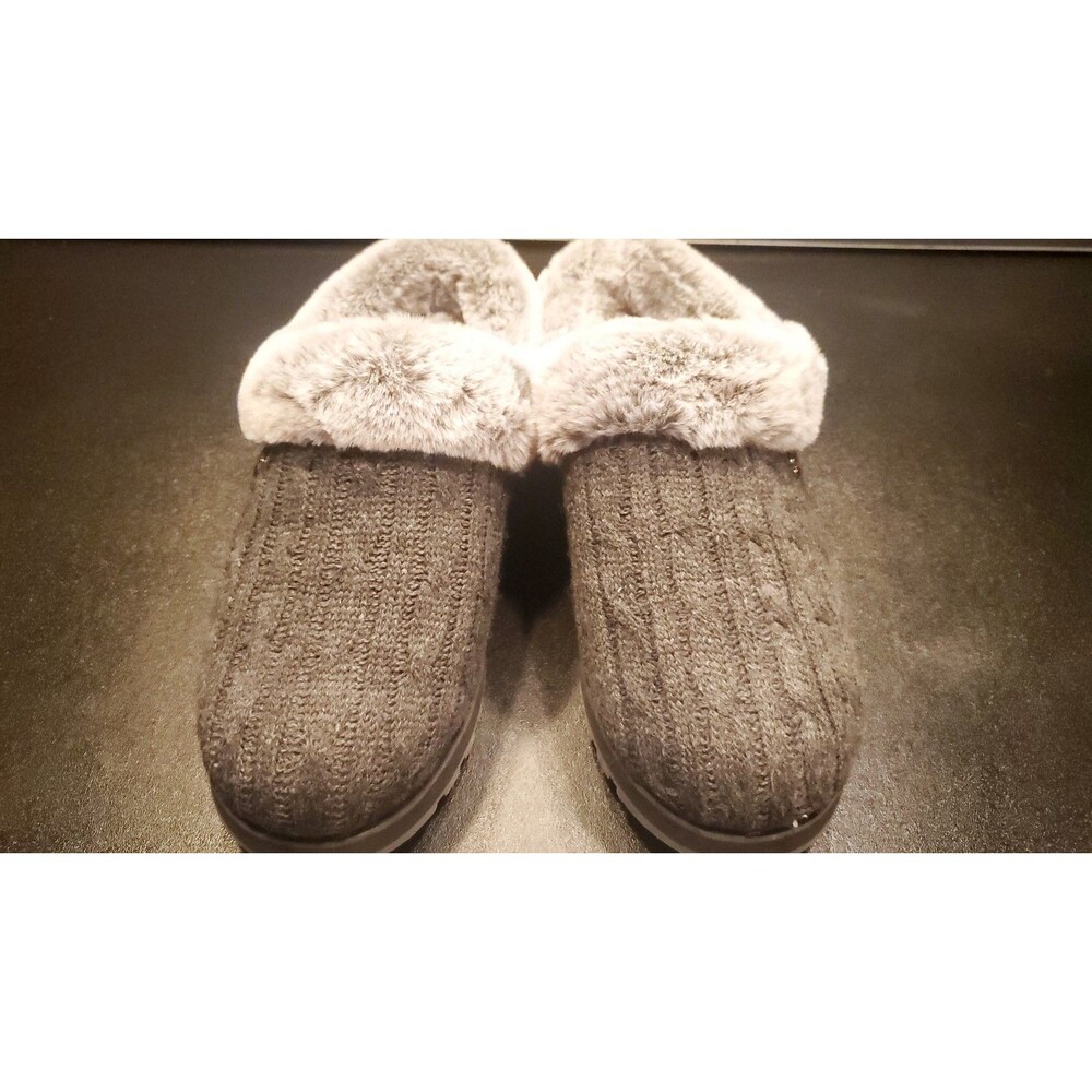 Skechers Bobs Ice Angel Mule Grey Size 9